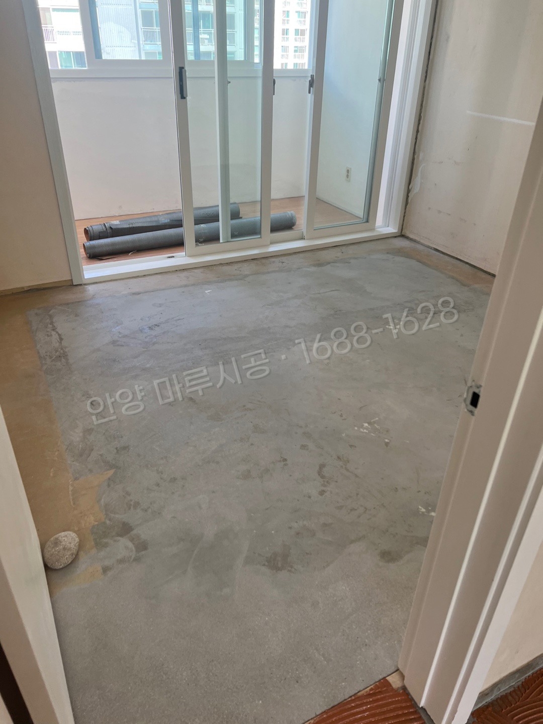 호계동 바닥공사 마루시공업체 시공 전